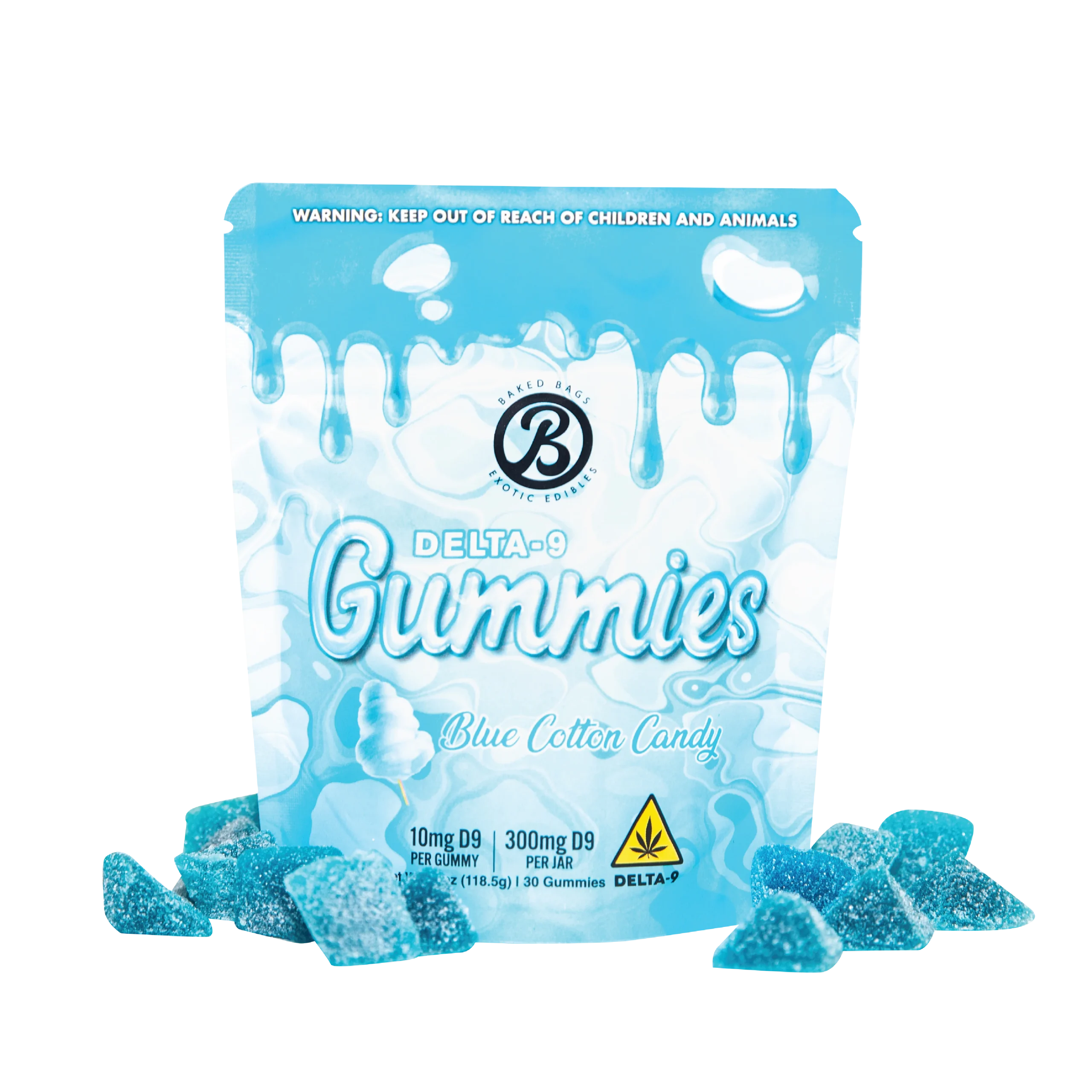 Gummies Blue Cotton Candy 1 Gummies Blue Cotton Candy