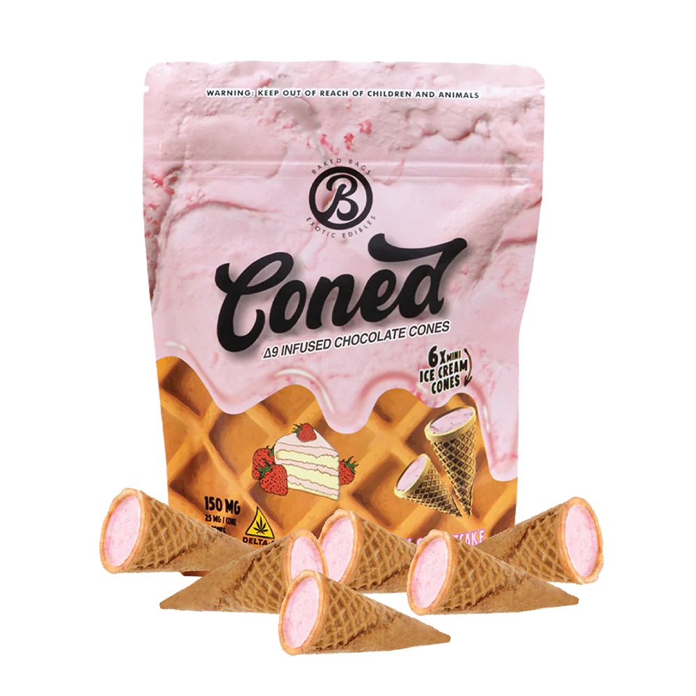 Coned Strawberry Shortcake 1 Coned Strawberry Shortcake