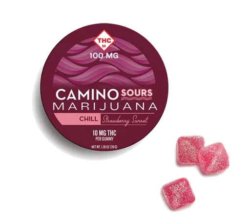 Camino Sours Strawberry Sunset Chill