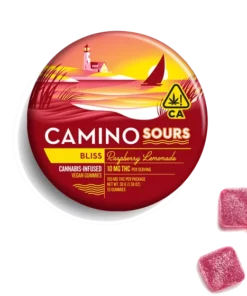 Camino Sours Raspberry Lemonade Bliss Gummies