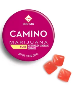 Camino Watermelon Lemonade High Dose Gummies