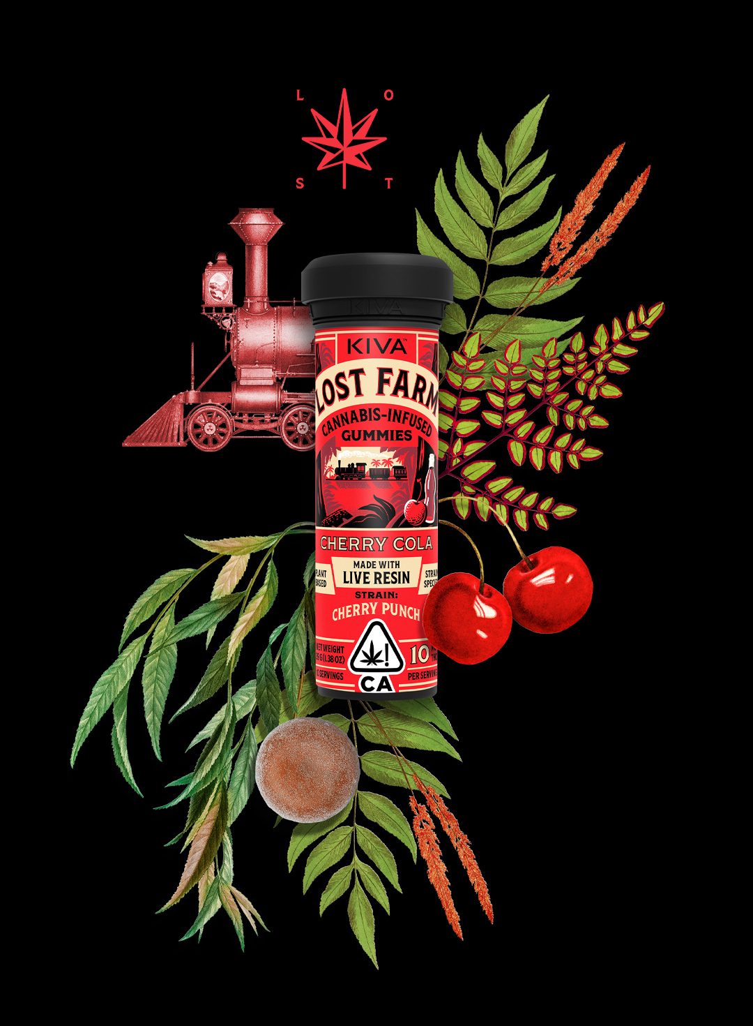 Cherry Cola THC Gummies 1 Cherry Cola THC Gummies