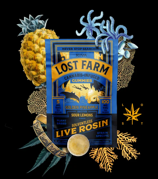 Golden Pineapple Sour Lemon Gummies 1 Golden Pineapple Sour Lemon Gummies