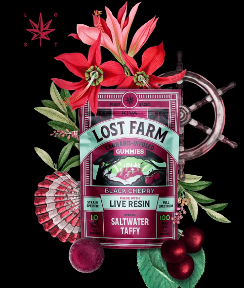 Black Cherry Taffy Gummies 1 Black Cherry Taffy Gummies