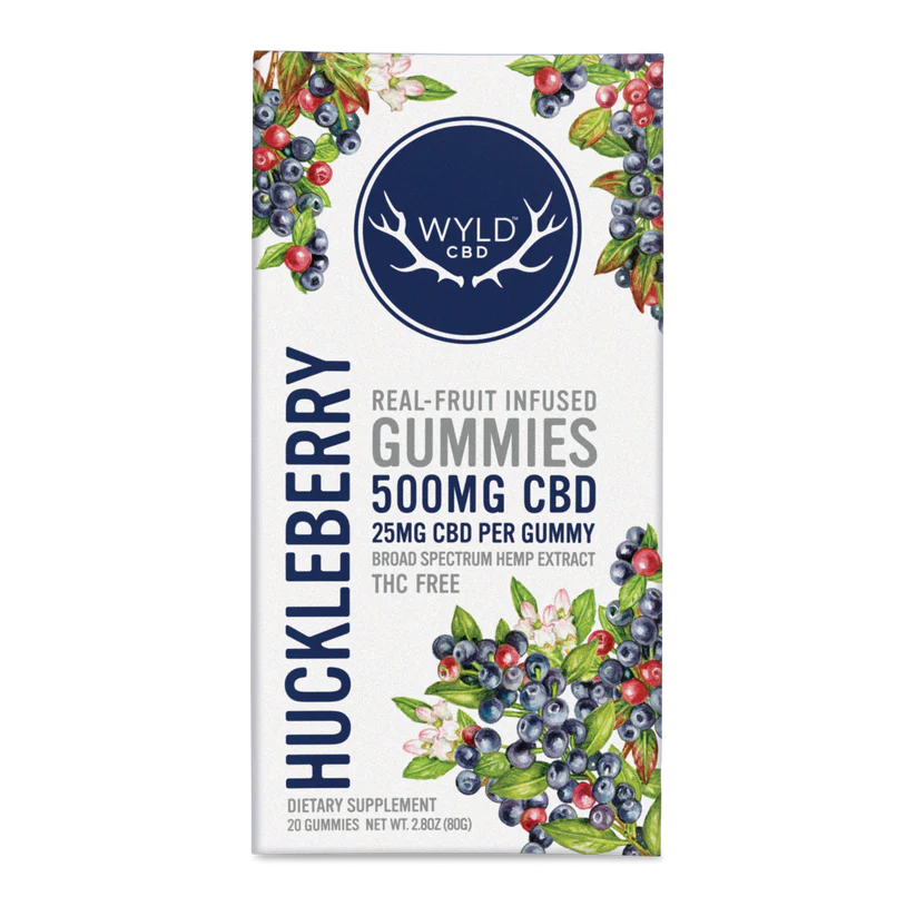 Huckleberry CBD Gummies | CBD-Only 1 Huckleberry CBD Gummies | CBD-Only